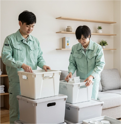 粗大ゴミ回収・片付け作業